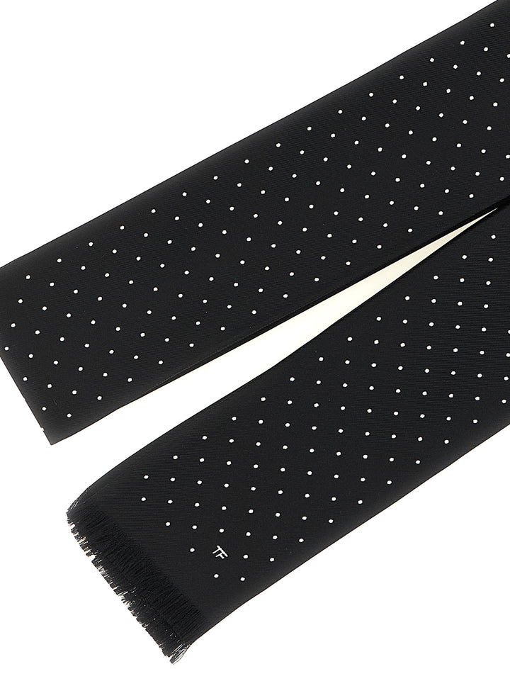 Tom Ford Polka Dot Scarf Scarves and Foulards - Multicolor | 5d53185b3caca901d48a146daf19a31e1beb48e2
