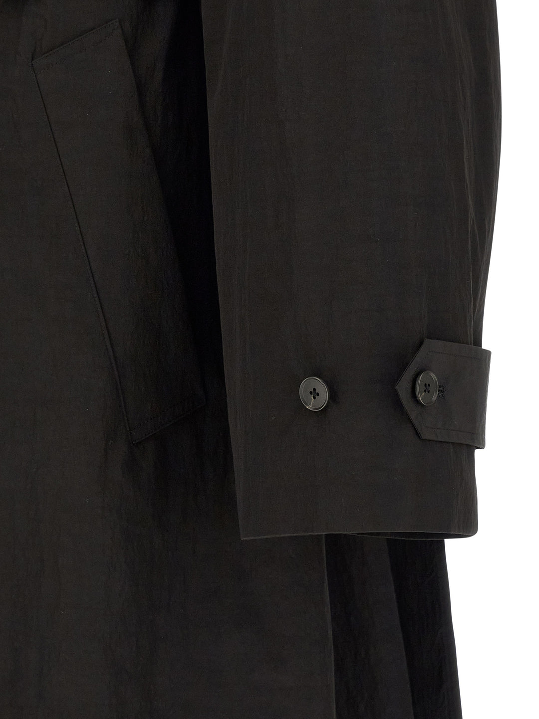 Ssstein Technical Fabric Trench Coat Coats and Trench Coats - Black | 1c5d98ed1f2759bbeedcb14ba1afc4650ed5004a
