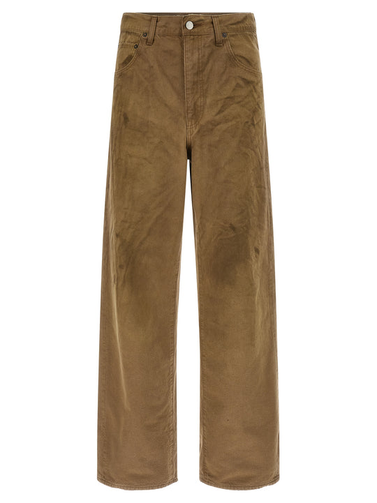 Oxford Dyed Vintage Pants Beige