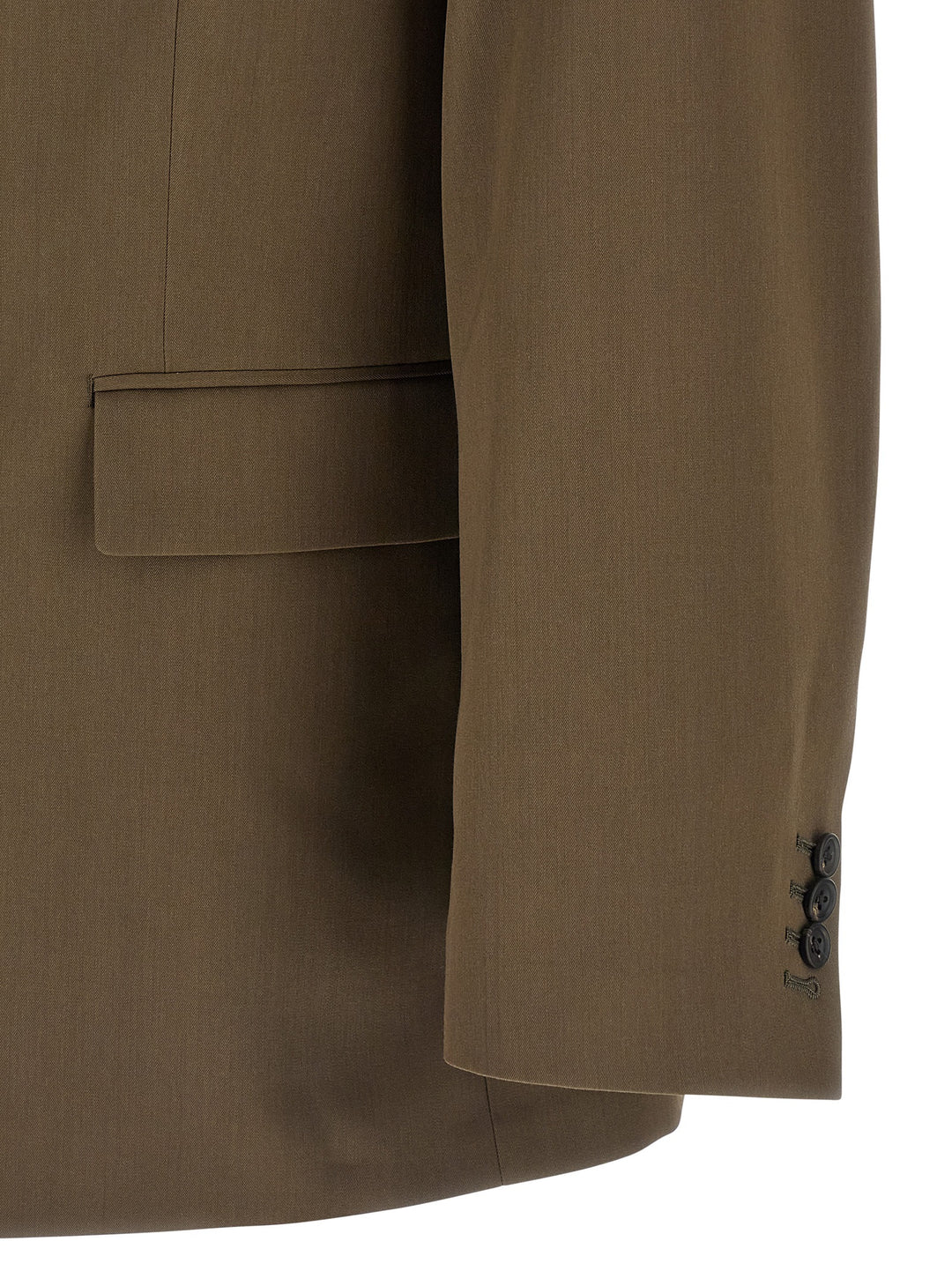 Ssstein Double-Breasted Blazer - Green | fab2f3701d89fd1fef5fdc387a533628c95003da