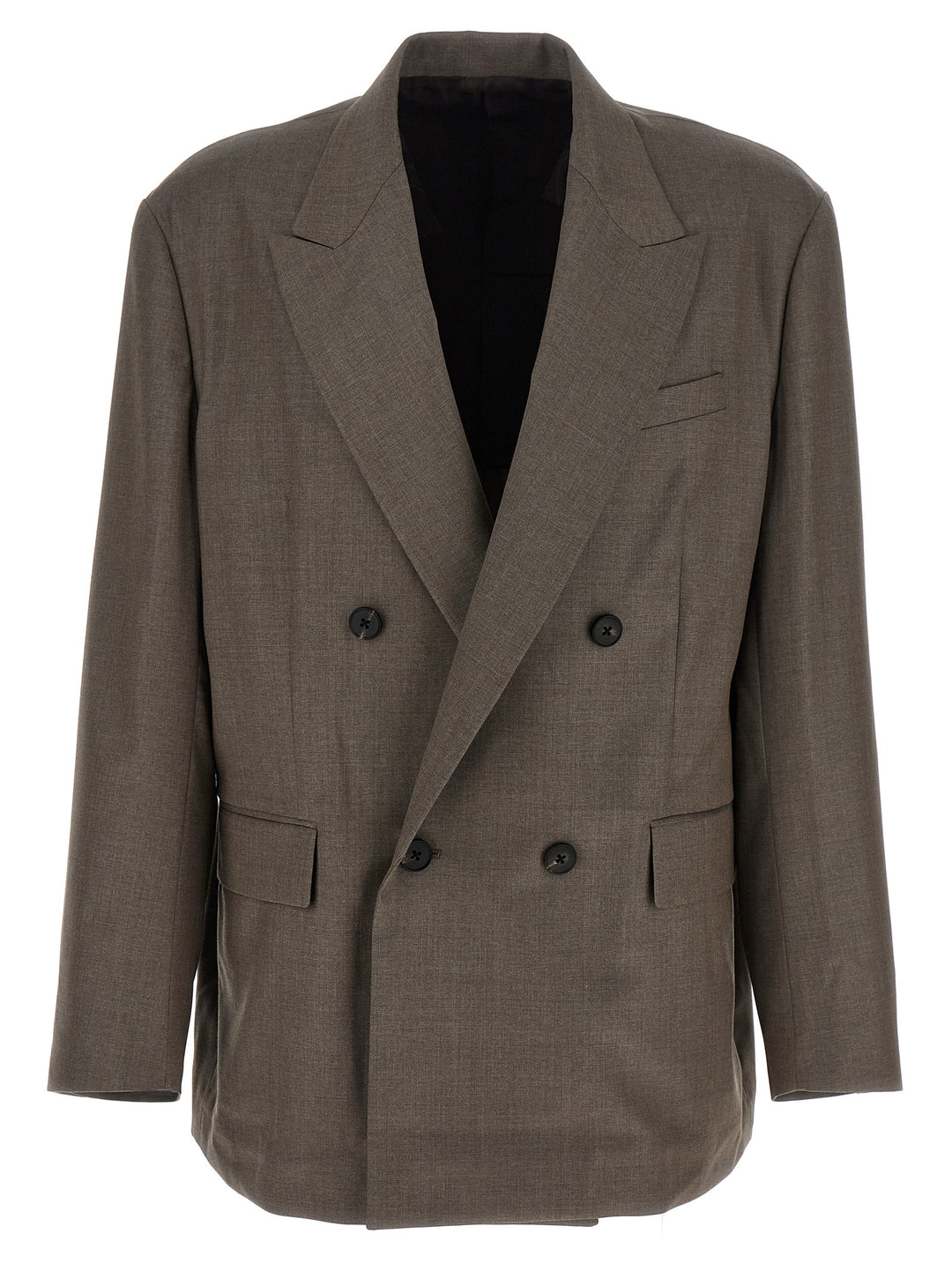 Ssstein Extra Fine Wool Blazer - Gray | 758efd2040f8981fc97935639b09136c78d0881b
