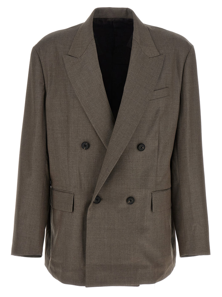 Ssstein Extra Fine Wool Blazer - Gray | 758efd2040f8981fc97935639b09136c78d0881b