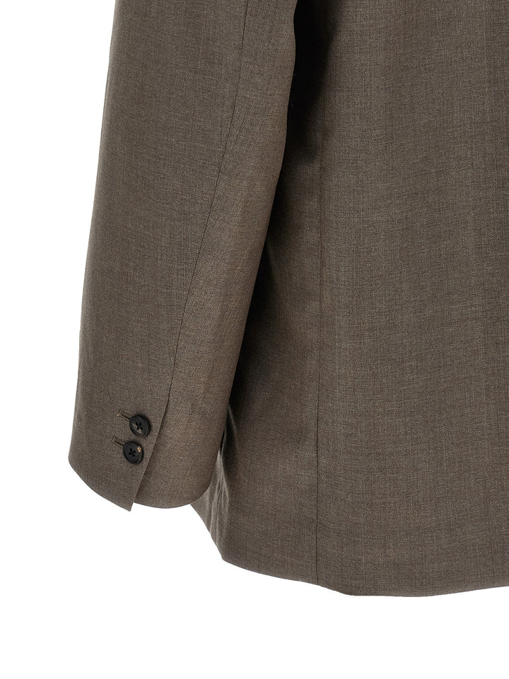 Ssstein Extra Fine Wool Blazer - Gray | 3404d4a2eaf9c06a19a89e0cb19bc5d24f494c14