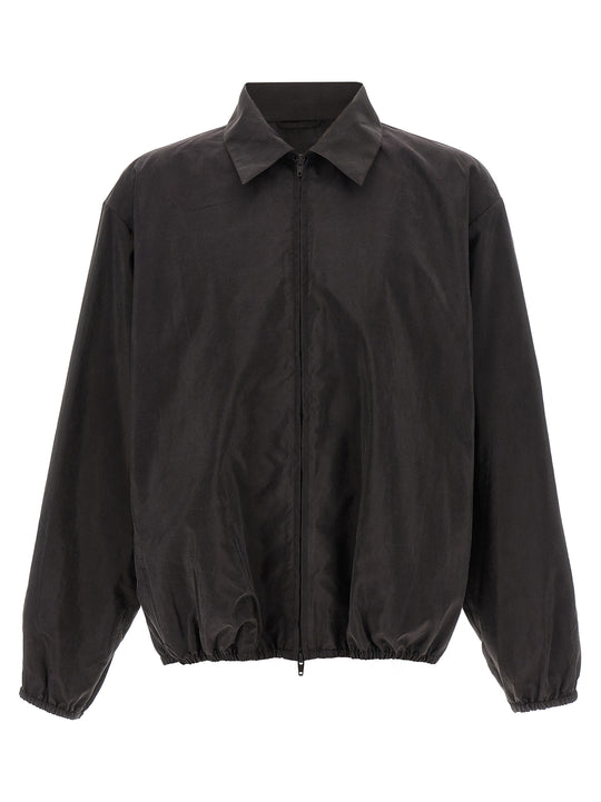 Collar Jacket Puffer Jackets Brown