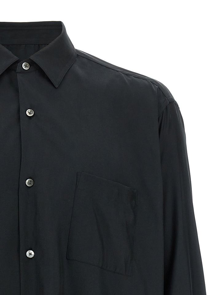Ssstein Twill Shirt Shirt and Blouse - Black | 5e2648477f7bc03a19261aa51bf96a0aaa823c44