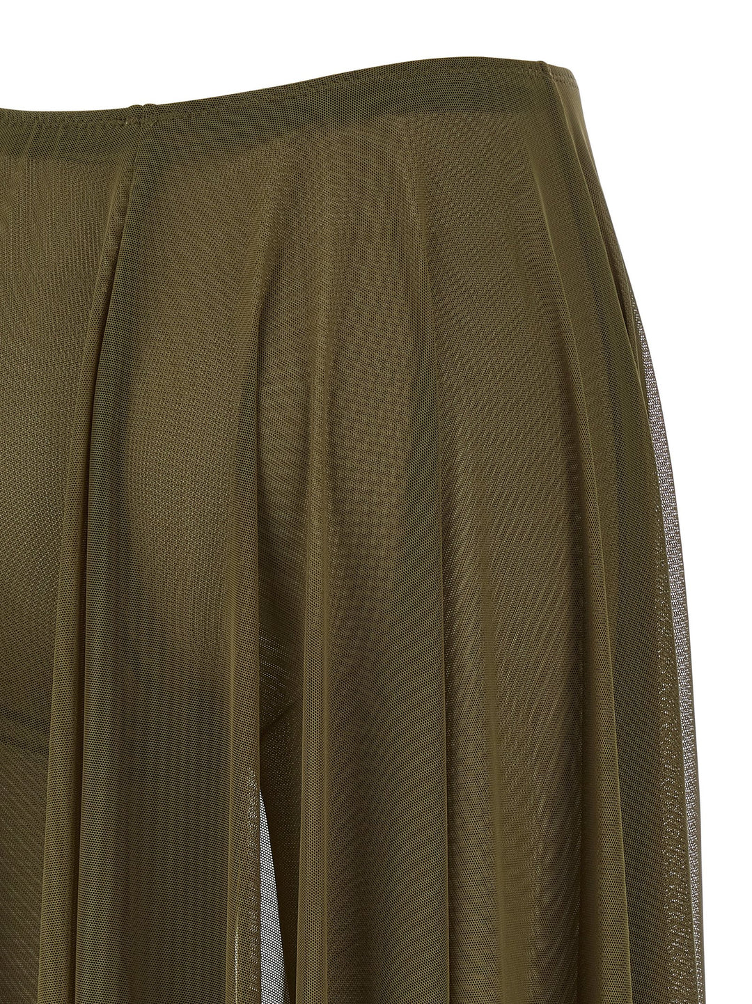 Norma Kamali Pleated Skirt Skirts - Green | 84a9017a907d8a670b52e18c6d9df3c51b661121