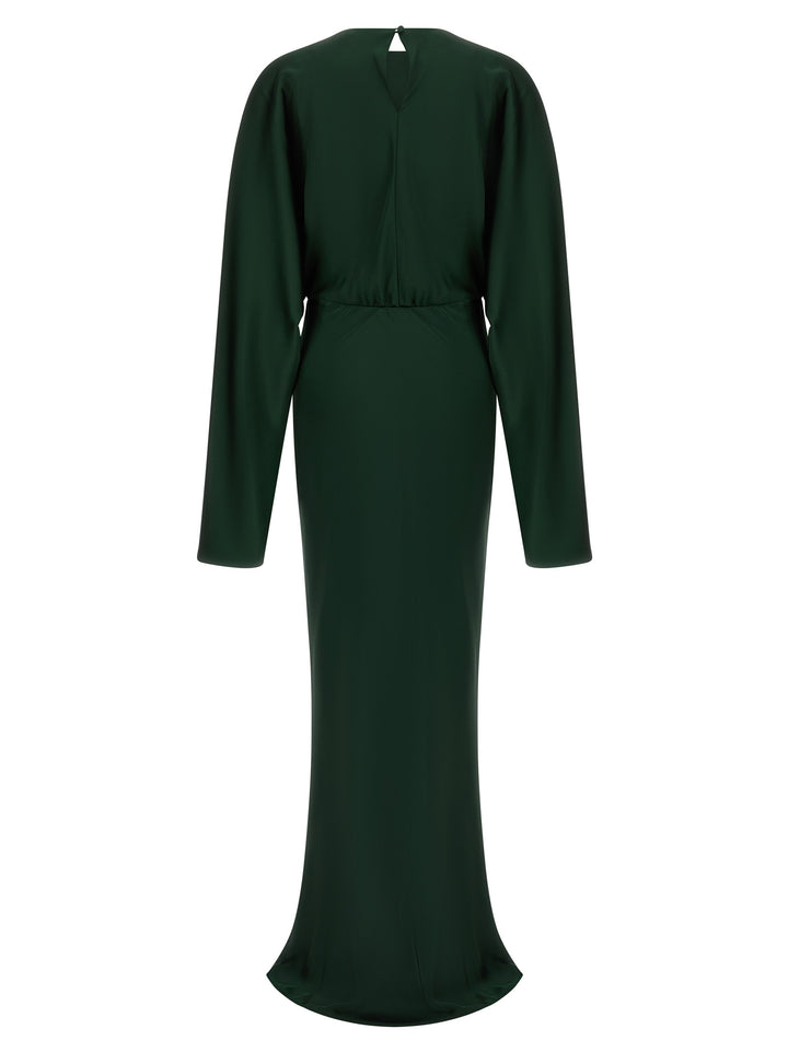 Norma Kamali Reverse Obie Dresses - Green | 3243b82179d2f2b535802c02104ef5f6bcc4e316