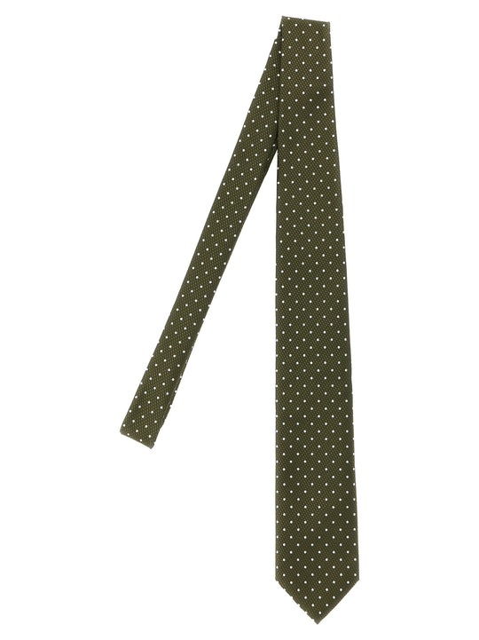 Polka Dot Tie Ties And Papillon Green