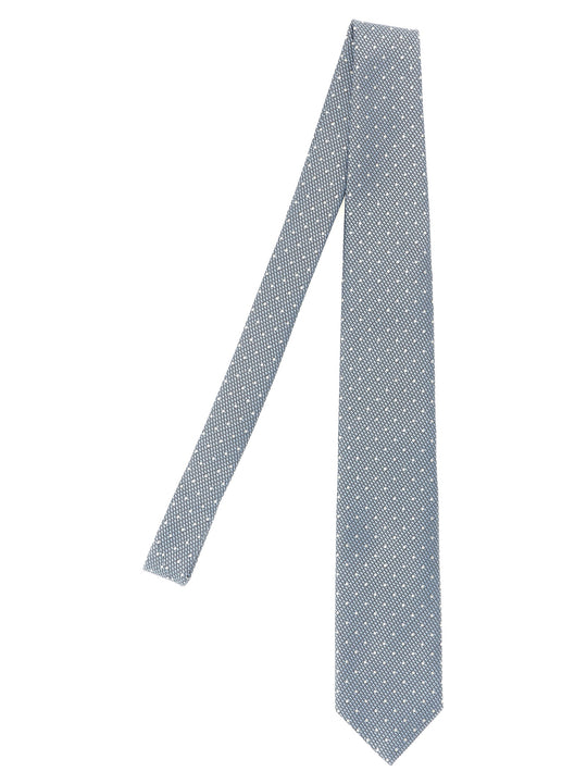 Polka Dot Tie Ties And Papillon Light Blue
