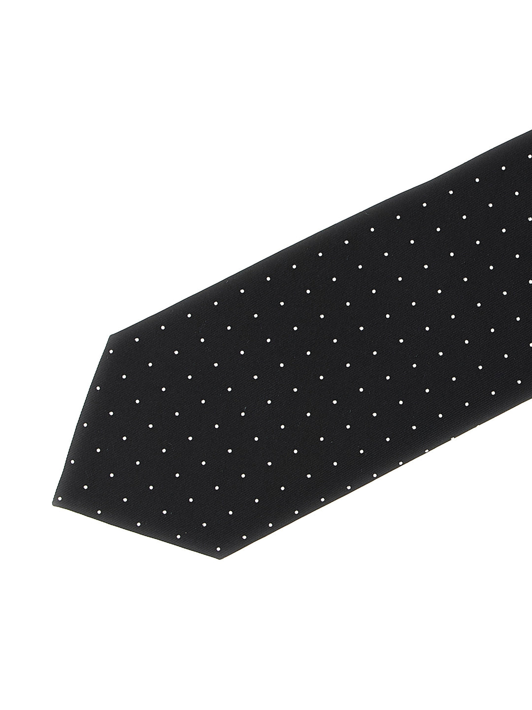 Tom Ford Micro Polka Dot Tie Ties and Papillon - Black | 94030863940cb5450816e5614681596b7e940bc4