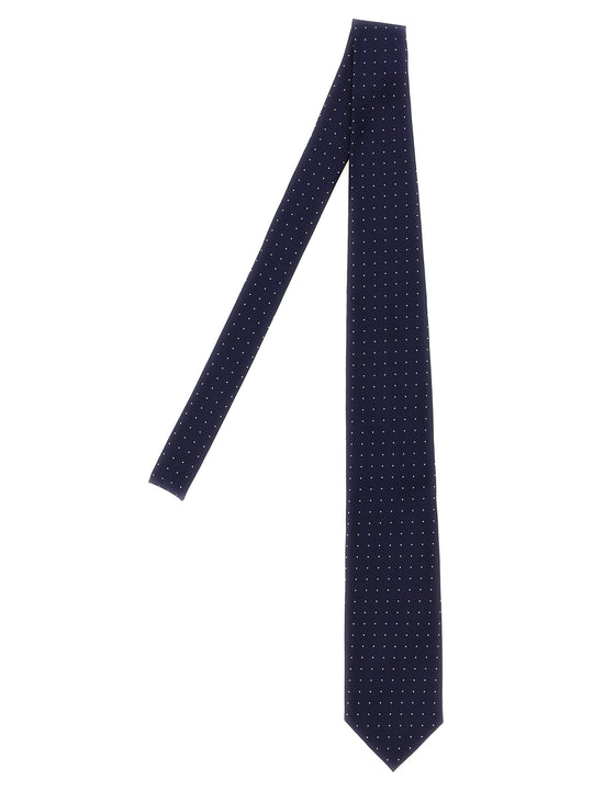 Micro Polka Dot Tie Ties And Papillon Blue
