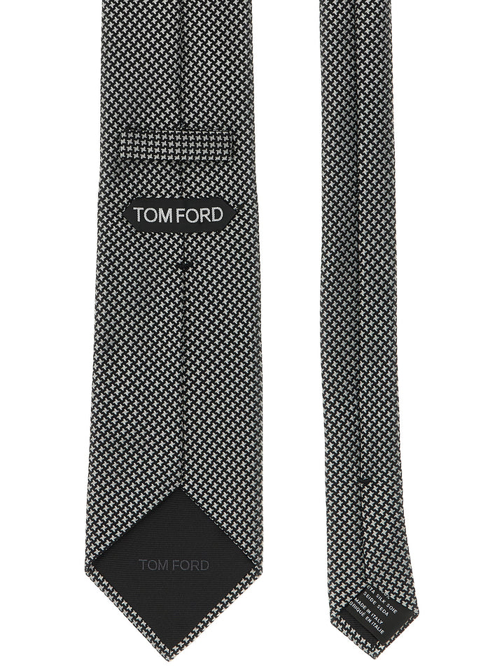 Tom Ford Silk Tie Ties and Papillon - Gray | 9fa2d2f01d16a54c884278eb8a97d221a119d7ad