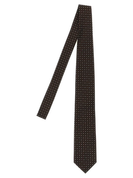 Silk Tie Ties And Papillon Brown
