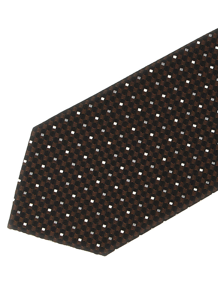 Tom Ford Silk Tie Ties and Papillon - Brown | 068fec71eb46f095fec9f2e509b838baf554acfa