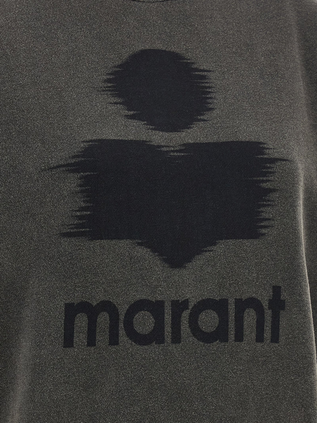 Marant Etoile Mobyli Sweatshirt - Gray | 56c045e8181f6d0b9e2ff26a2f31ca080408510e