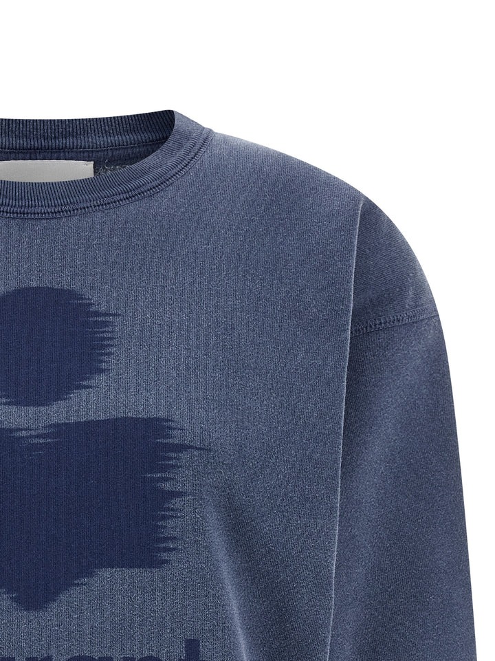 Marant Etoile Mobyli Sweatshirt - Blue | 527547c1a51b2cc2cbcf815f3b1e0d48ea0ed767