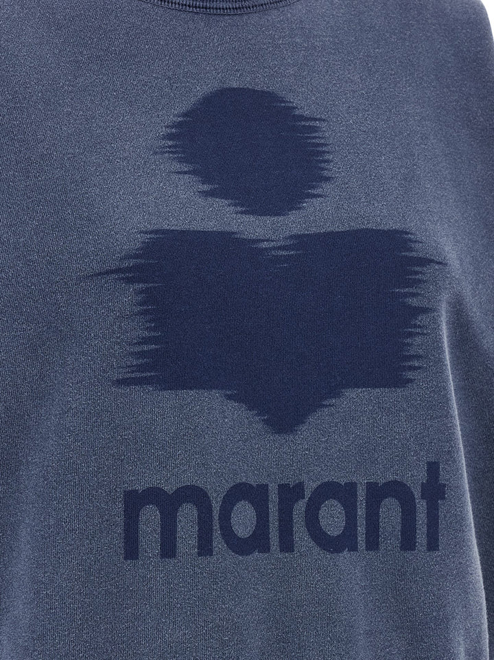 Marant Etoile Mobyli Sweatshirt - Blue | a4f9d6bc199ba34e5c9a129b8b5e73de271956b3