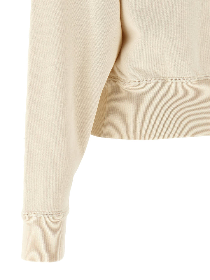 Marant Etoile Ross Sweatshirt - Beige | 86514137ab334edd3ce1cfd8da32ab2ca7ecdce7
