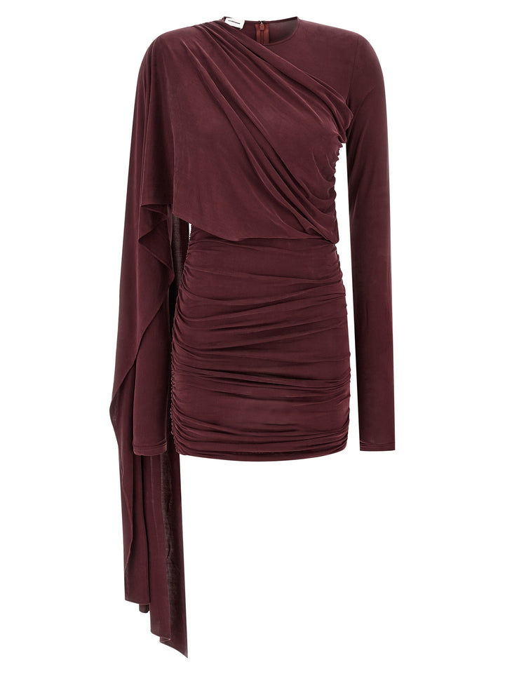 The Andamane Xenia Dresses - Bordeaux | 5ea915fa9b5e6897087d3049315a9becf720962b