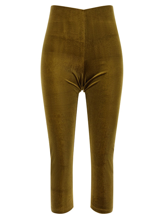 New Holly Capri Leggings Yellow