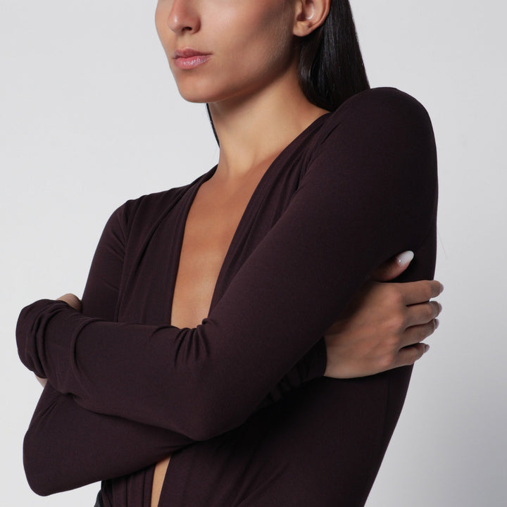 The Andamane Leotards & Unitards - Burgundy | 326180b3384d98da1ceb263843594b6d0f492c49