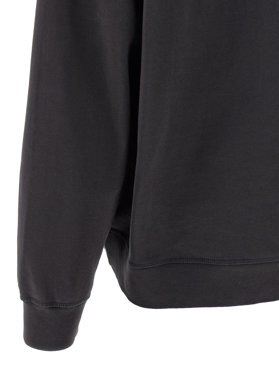 Ganni Grey Animal Print Sweatshirt - Gray | ec4d1225e3bd474e58741aab05d69c3a02869d44