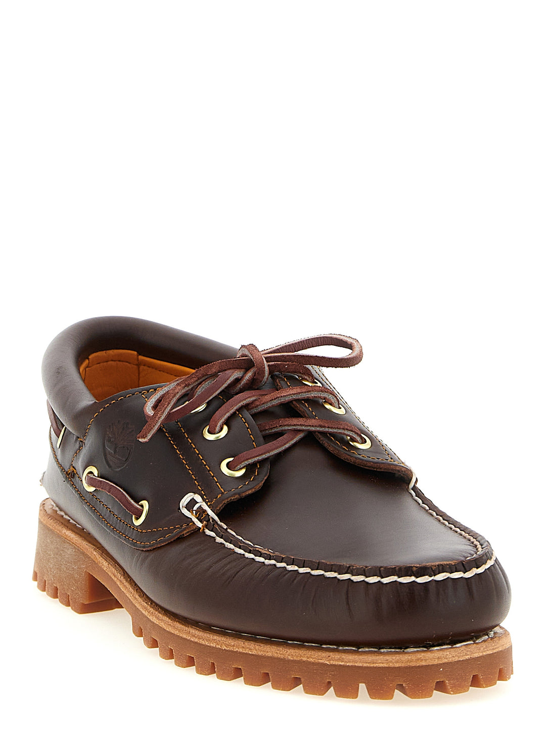 Timberland Timberland® 3-Eye Lug Loafers - Brown | 532bb2dad8deab234138d83267a732dc0ba43e4b