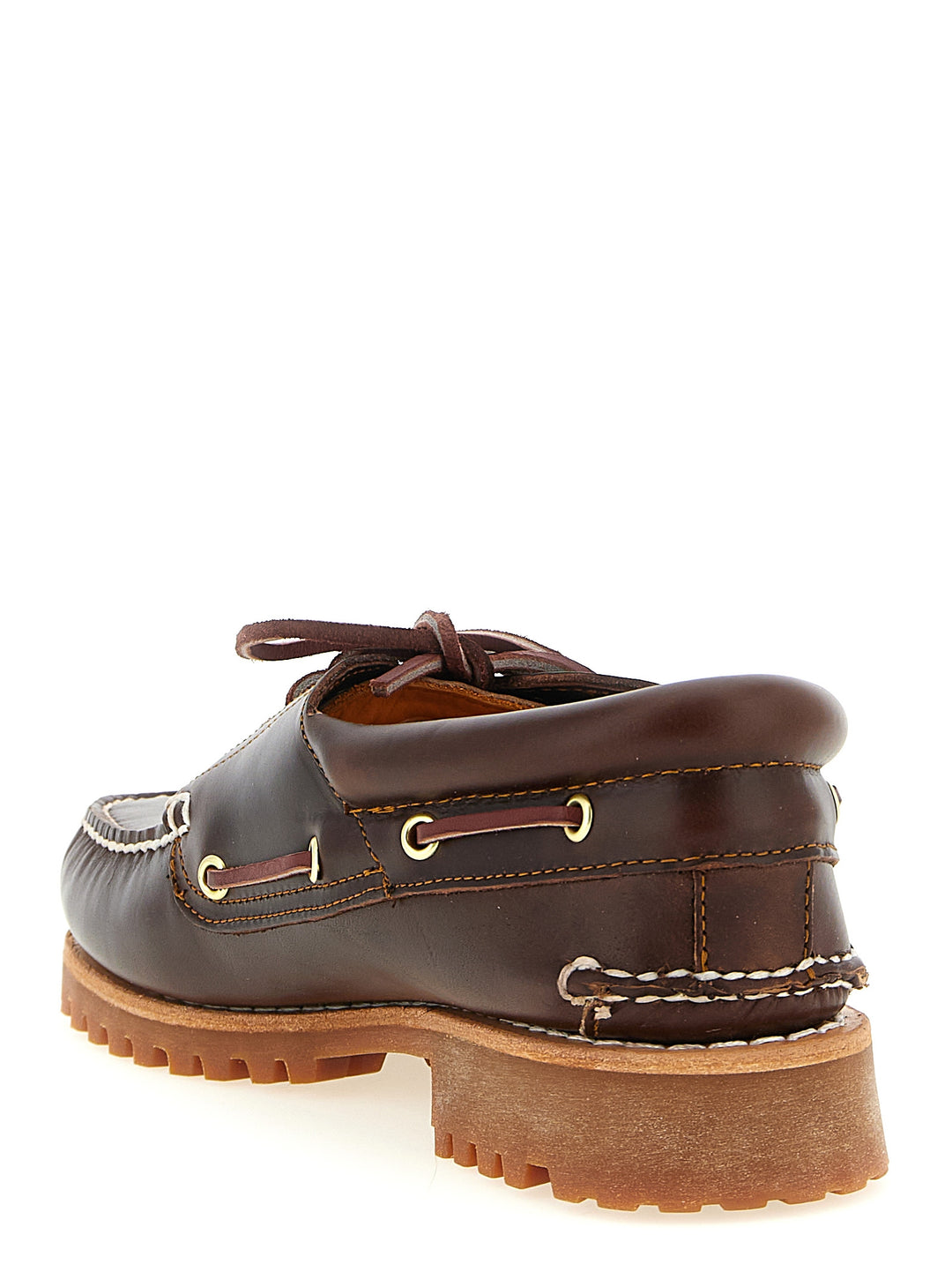 Timberland Timberland® 3-Eye Lug Loafers - Brown | aa76ac3314876bcfb9b3f76743d6db032e252497