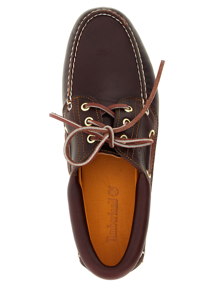 Timberland Timberland® 3-Eye Lug Loafers - Bordeaux | 32815561f9b77d89f916adfee15f77baedca6321
