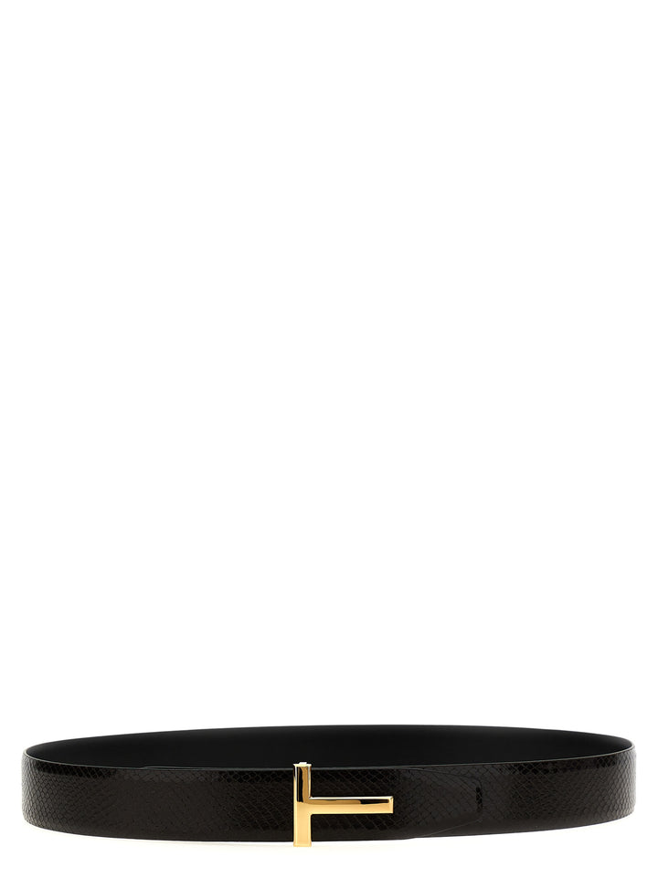 Tom Ford Logo Reversible Belt Belts - Multicolor | 481256127df7f8e727e5ab4230ee964a8c599a5f
