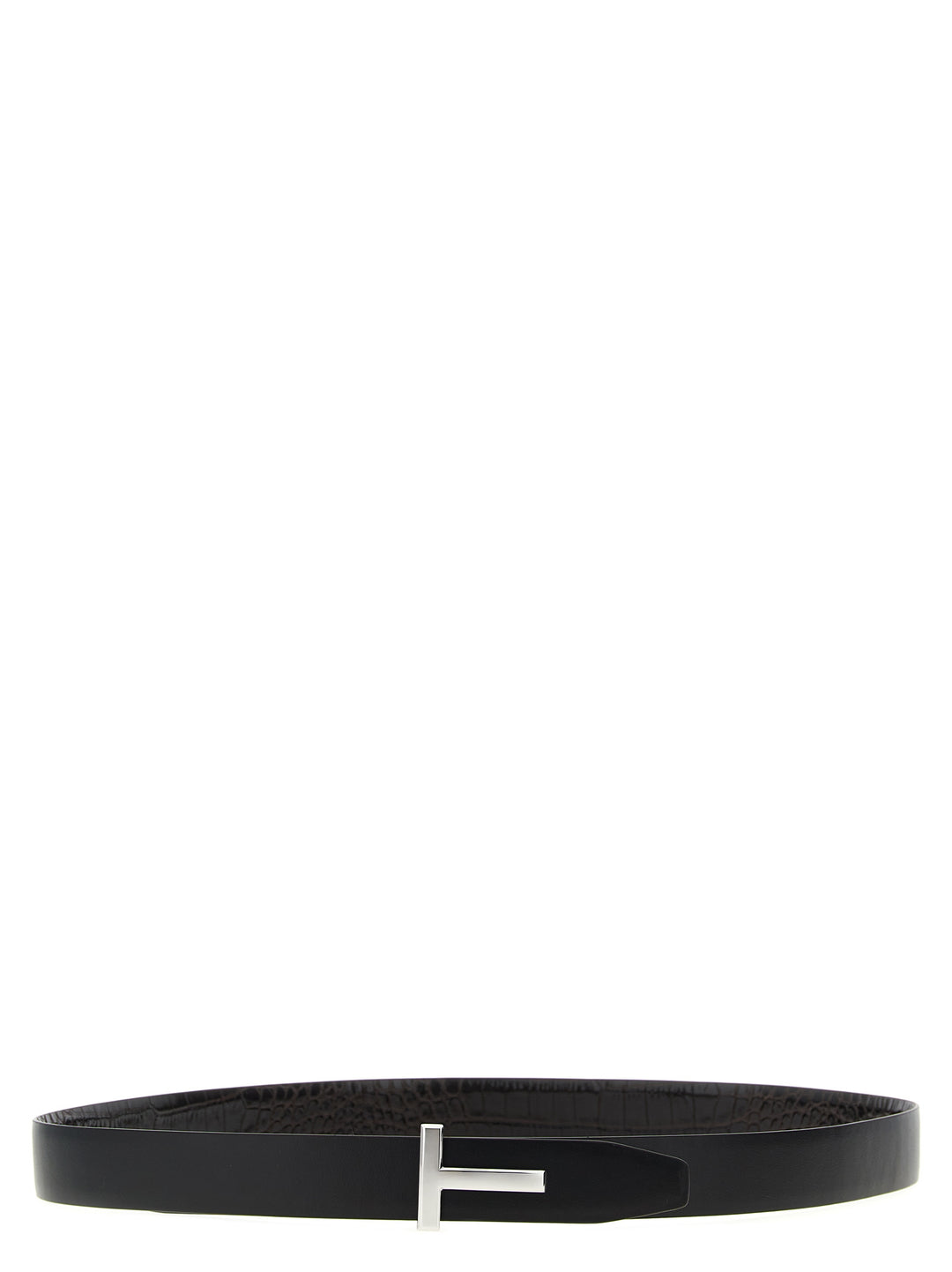 Tom Ford Reversible Crocodile Leather Belt Belts - Brown | 0825f110cea4569e9a276cb1c0dd3cd17f3ca5b8