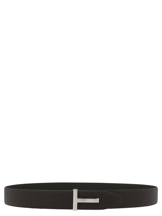 Leather Reversible Belt Belts Multicolor