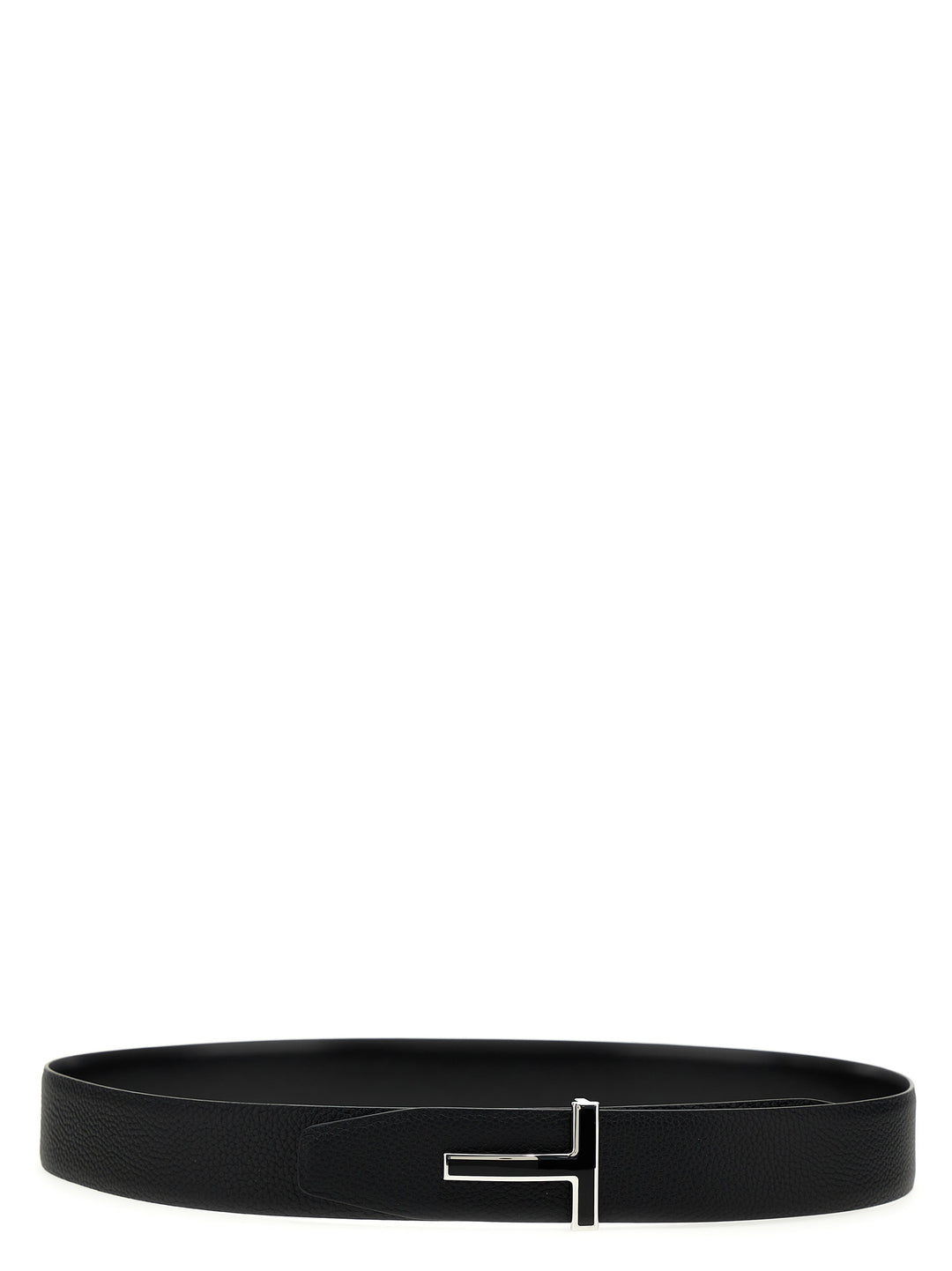 Tom Ford Logo Leather Belt Belts - Black | 4f39a8c4cf076b976e5936ae648a790db78bd3e6