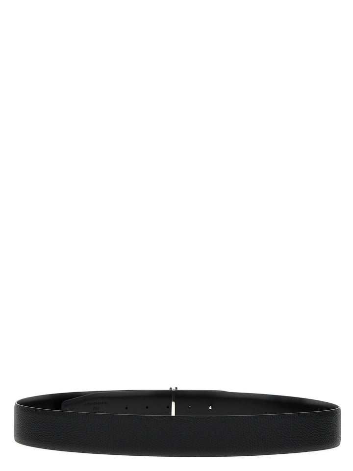 Tom Ford Logo Leather Belt Belts - Black | f749cb7e78c8430565b47965c5c053597aa9f269