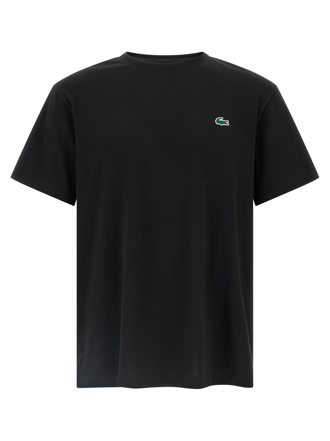 Lacoste Printed T-shirt - Black | 33c9cda9bd0238ef2dd62eb153434ffad31018a6