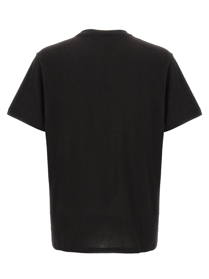 Lacoste Logo Patch T-shirt - Black | 04d49e56807c6ae78e7d0b6c1362496fa82904ec