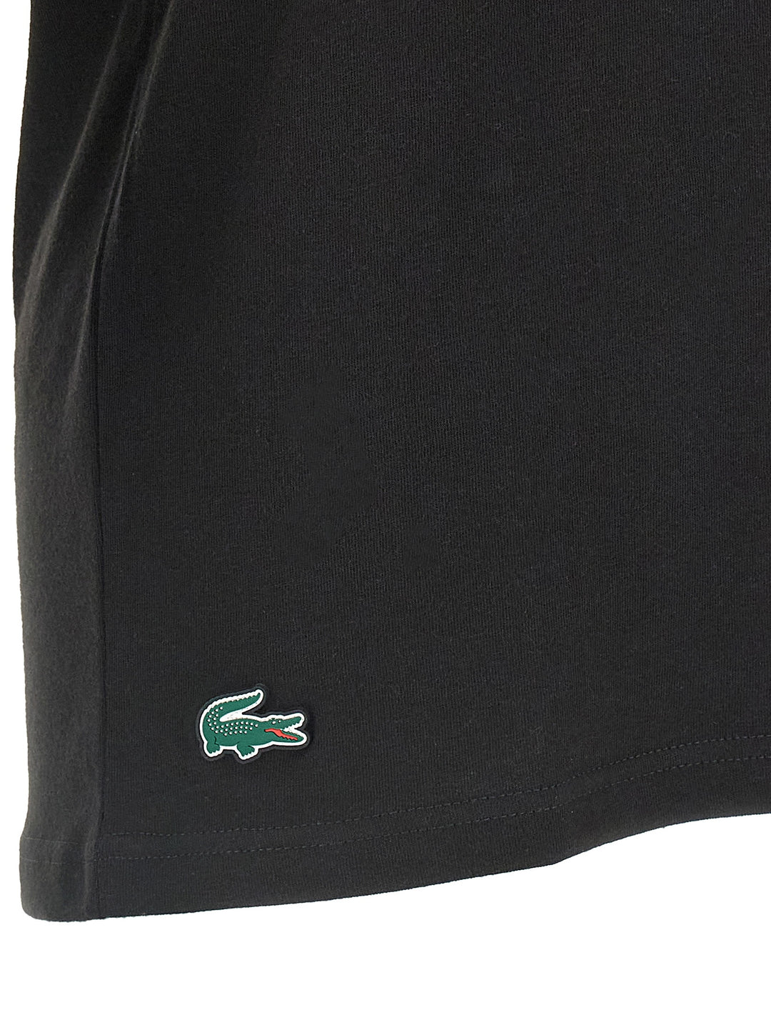 Lacoste Printed T-shirt - Black | 140da35690f45aa03ba7210c5a67b50c5076b4f0