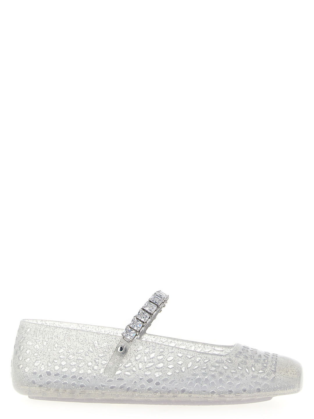Jimmy Choo The Jelly Flat shoes - Silver | dc36fcdbf721454d25125559e650a7c8db94ac14