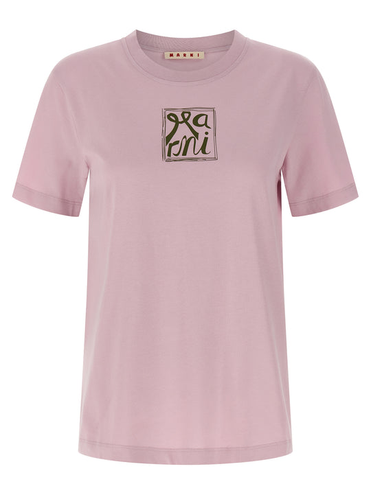 Printed T-Shirt Pink