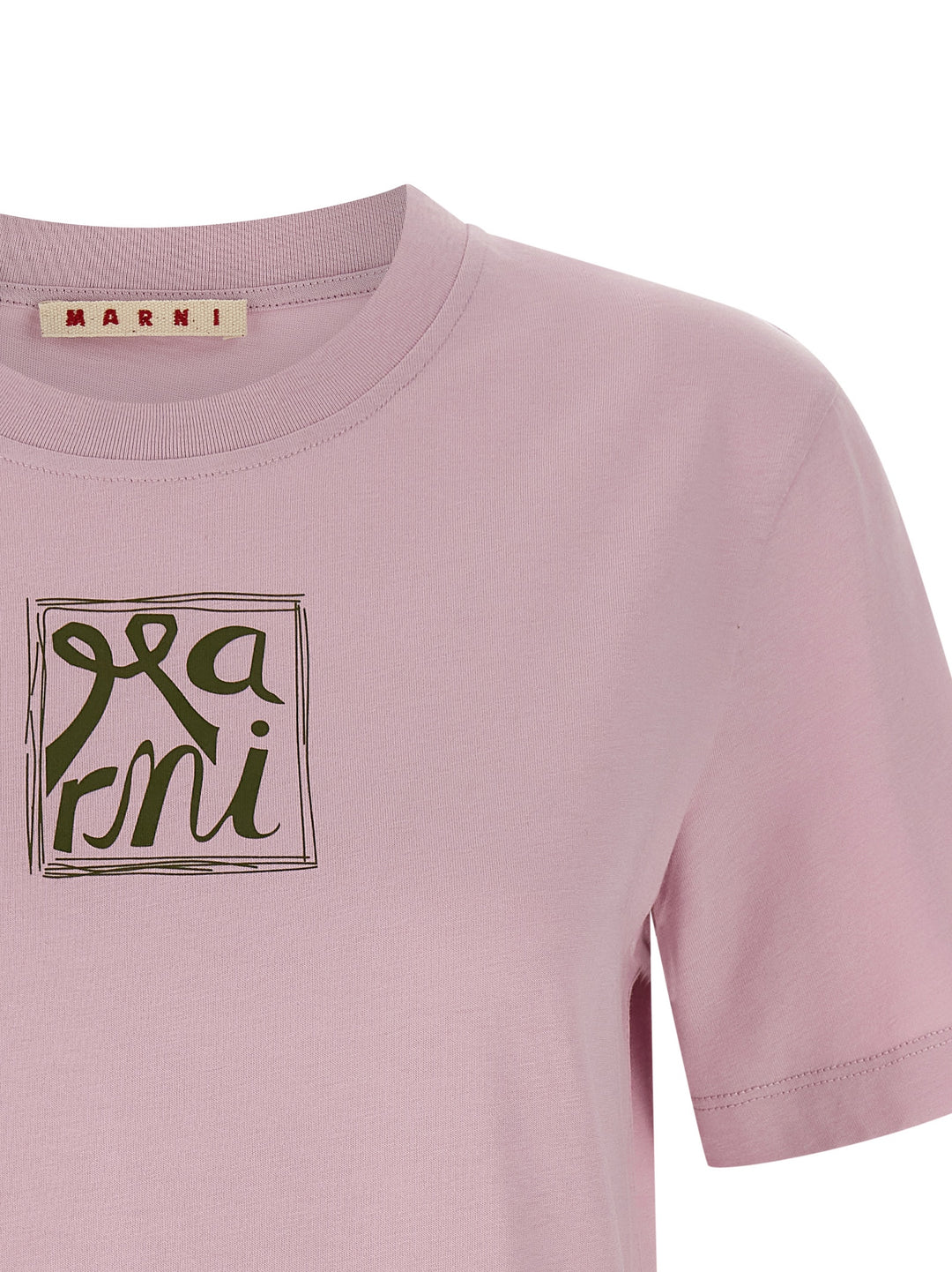Marni Printed T-shirt - Pink | 602a1044e4614e24eaf14c997b412a01294cbc7e