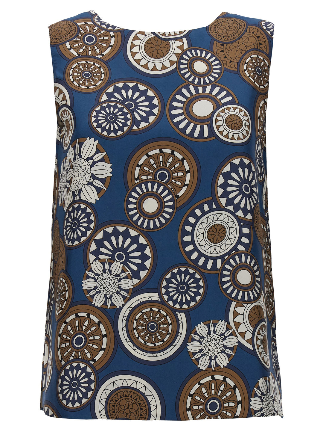 Max Mara Time Reversible Top Tops - Blue | 8785c7726ab1049396d0067a61493c151a15428e