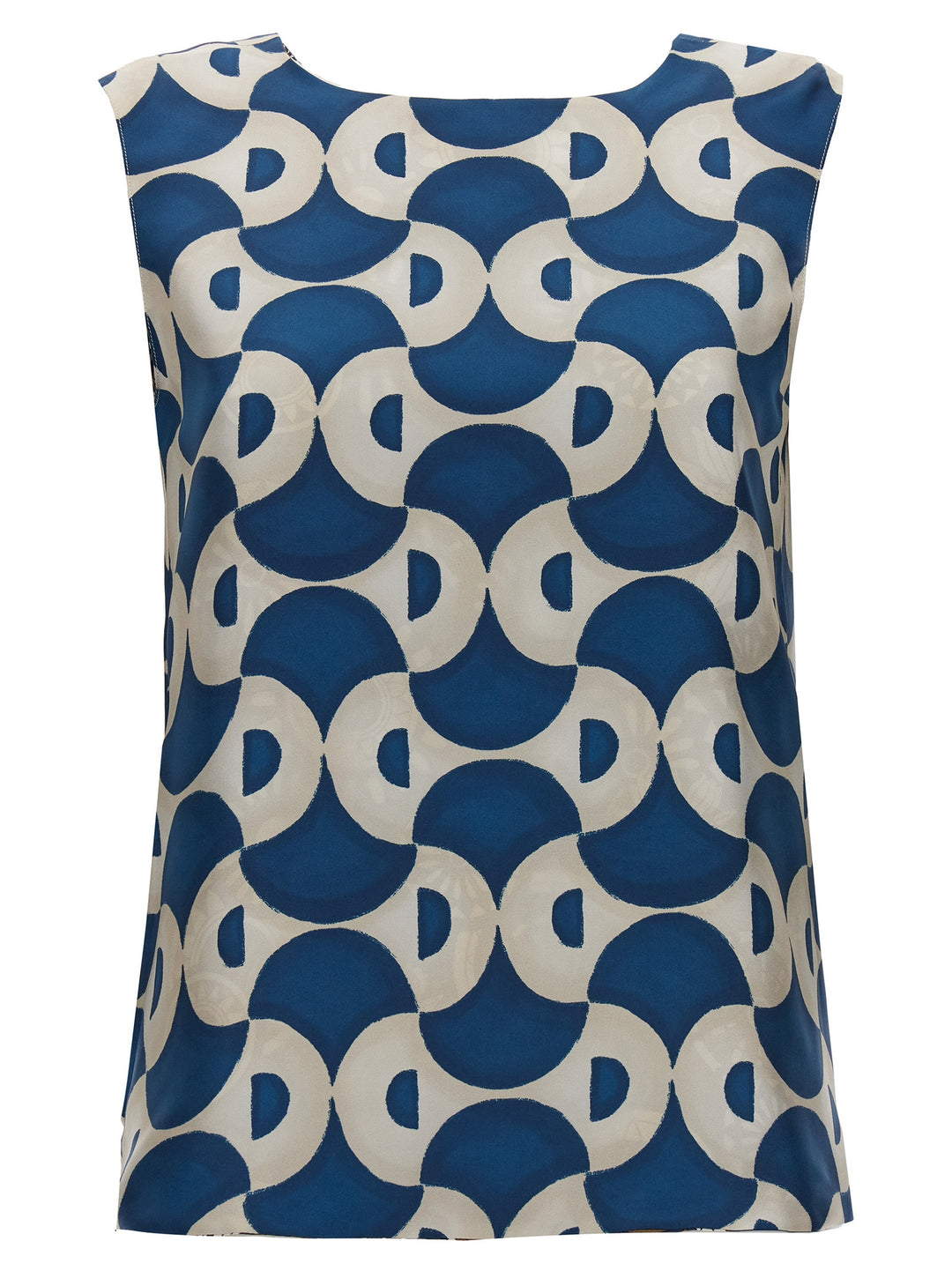 Max Mara Time Reversible Top Tops - Blue | d531fcad9fbdc31576efac17192963513a297f2b