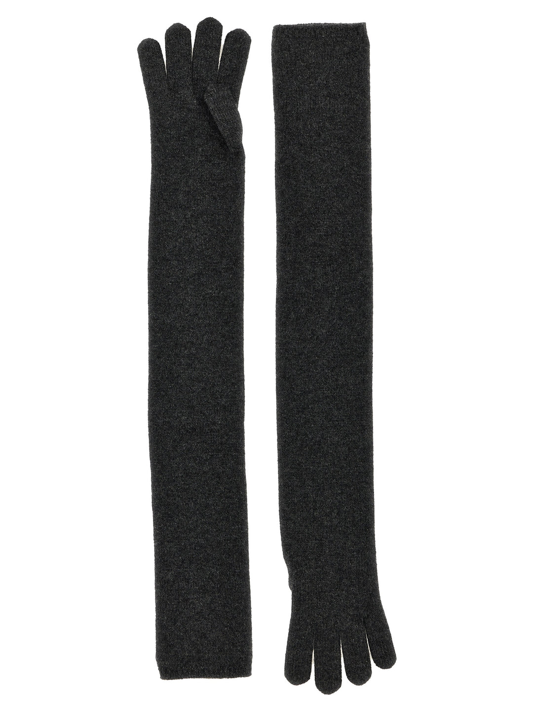 Max Mara Timor Gloves - Gray | e71840a76ef758524134ba9c802351b6a5ac30bb