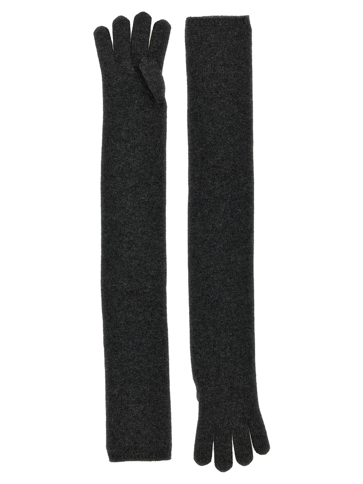 Max Mara Timor Gloves - Gray | e71840a76ef758524134ba9c802351b6a5ac30bb