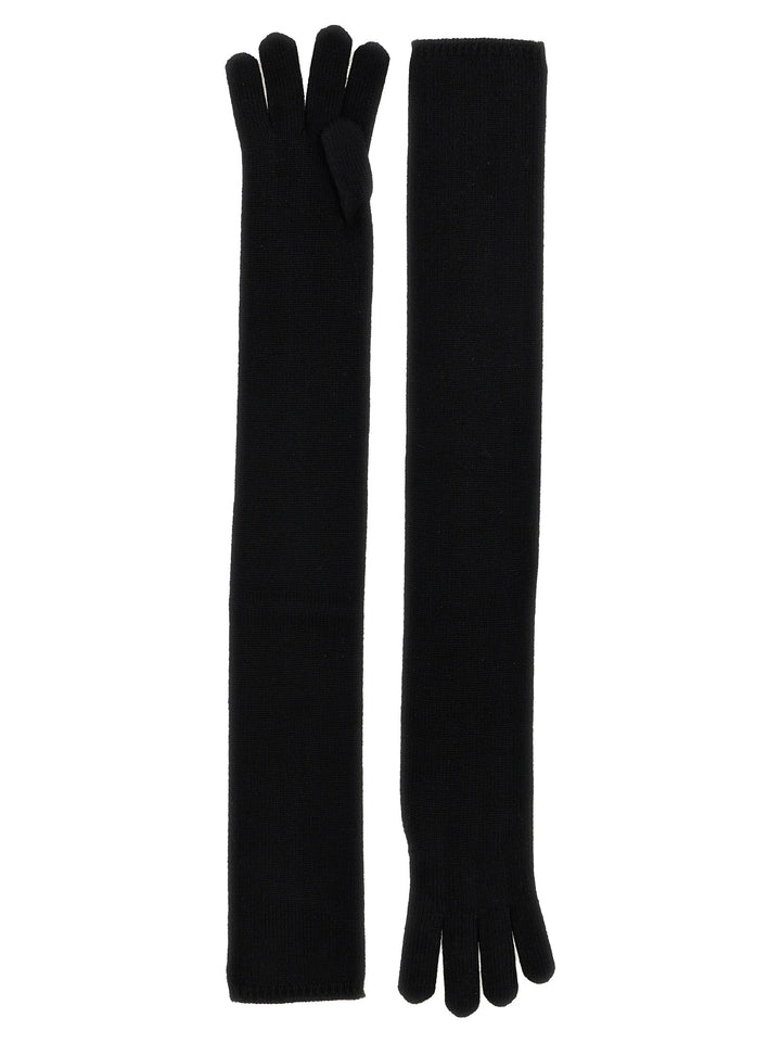 Max Mara Timor Gloves - Black | 4506b59f012e21098dccd78770f70061c9627714