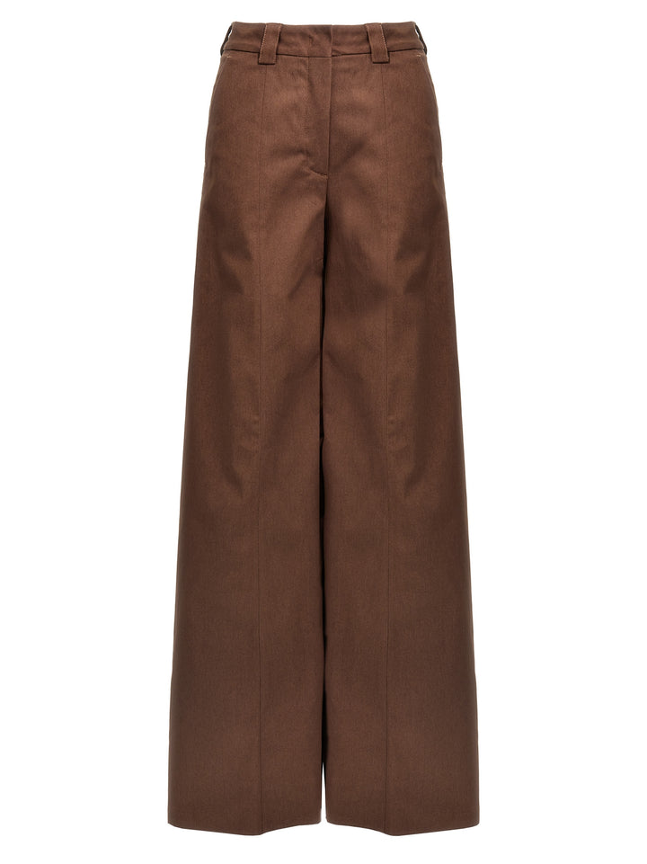 Thelatest Alma Pants - Brown | e82b7bdb3185c794368068160d8b465c3872e6f2