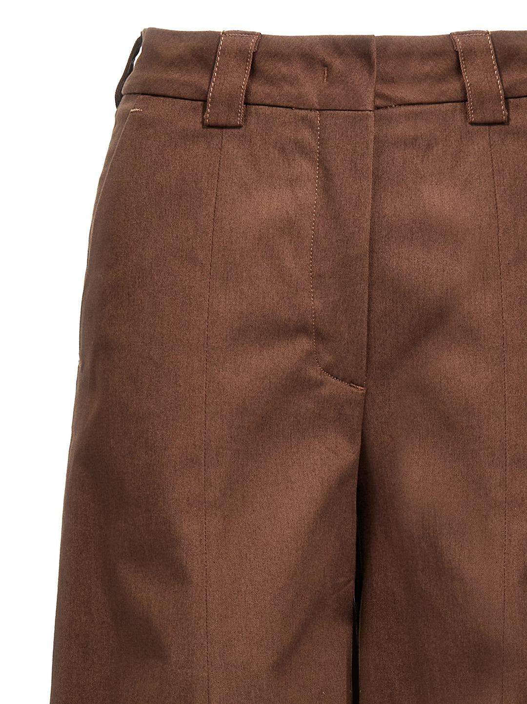 Thelatest Alma Pants - Brown | c582e0734a5cc7b0938aa75af807510dabf33ce2