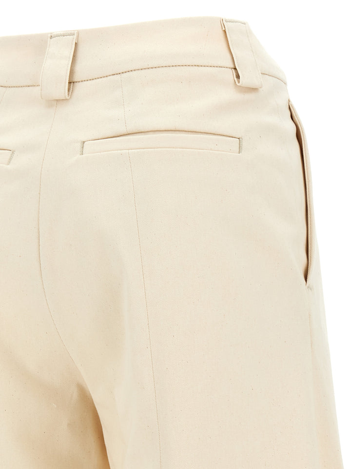Thelatest Alma Pants - Beige | cb52fa6ba3dafe31c4e5d93942956ac1e65a6ed3