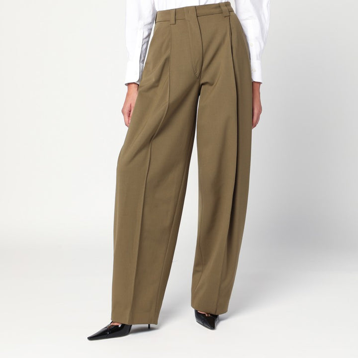 Thelatest Pants - Green | ccab8472515c785a95ced6b2527669ff5875af71