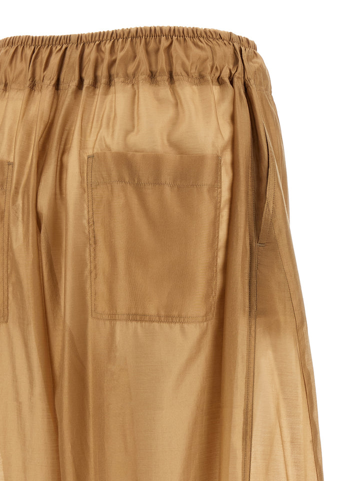 Thelatest Dora Pants - Beige | cb7385e132b43ef7ba60a4ade473bca65b32ec00